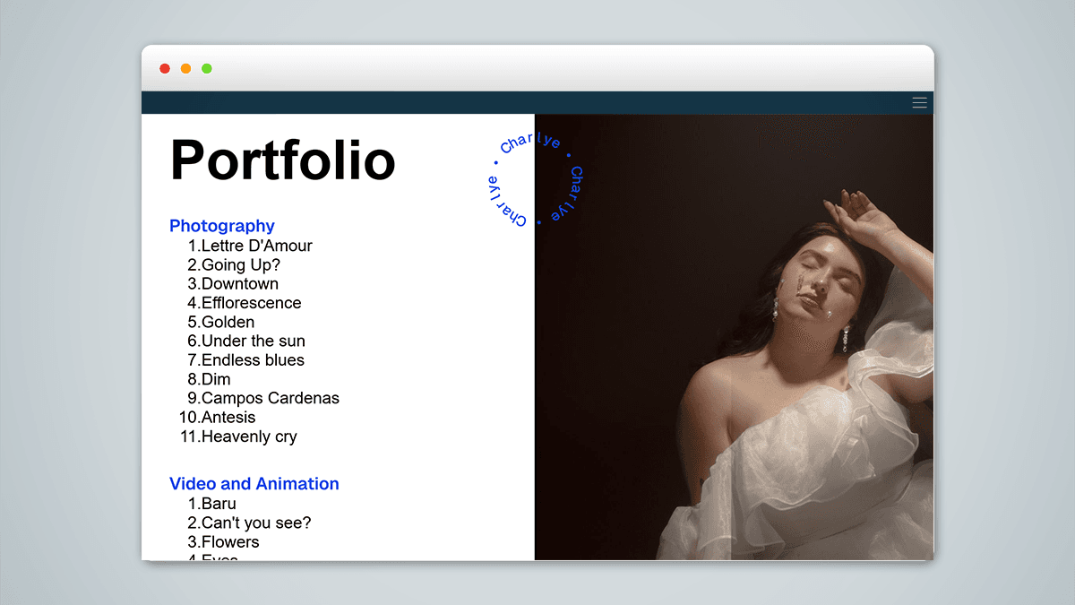 Charlye – Portafolio de Fotografía